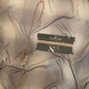 Choker and necklace